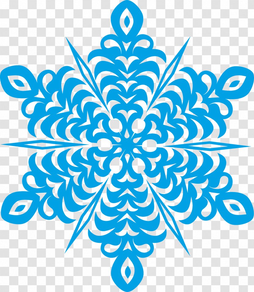 Snowflake Fractal Clip Art - Organism Transparent PNG
