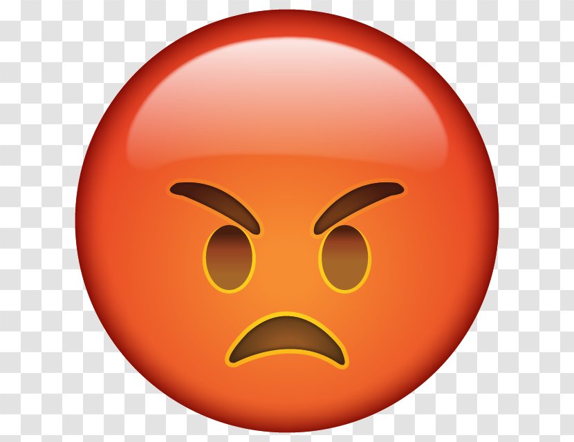 Emoji Anger Smiley Emoticon Icon - Feeling - Angry Photo Transparent PNG