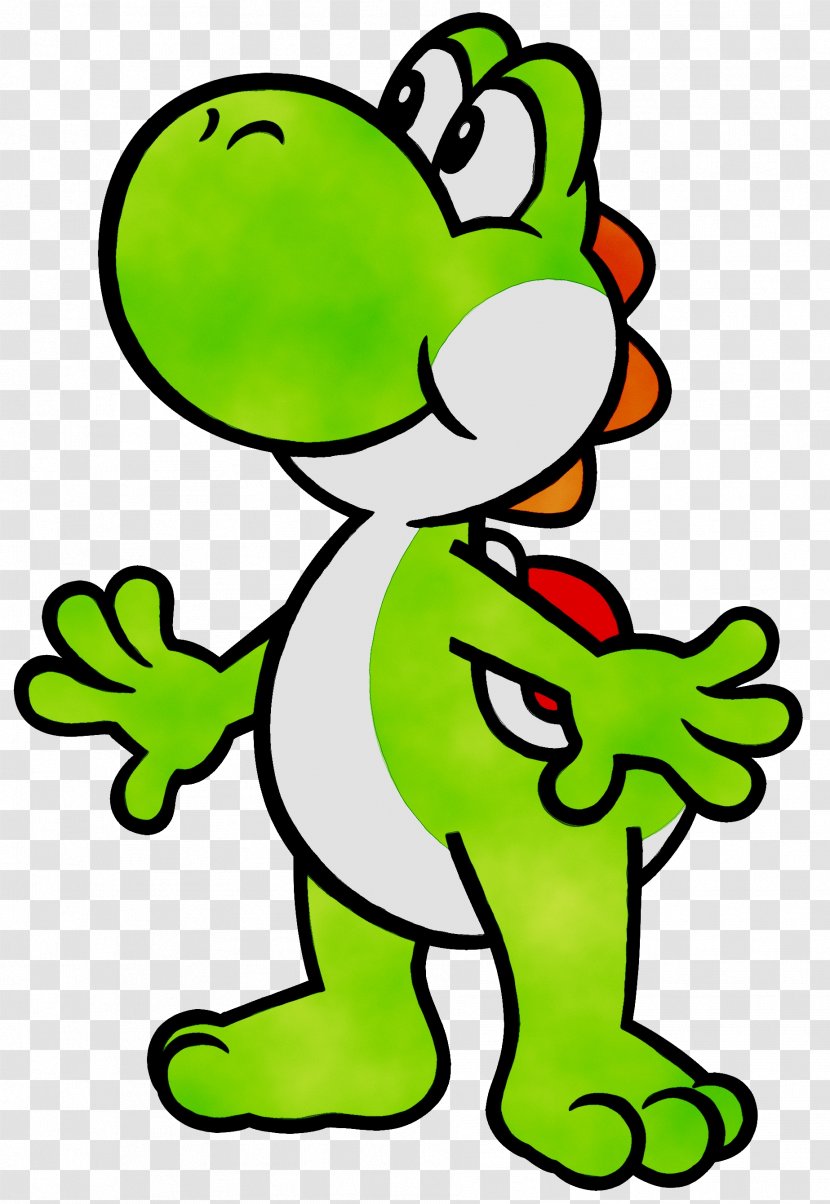 Yoshi's Island Video Games Super Mario Bros. Paper Mario: The Thousand-Year Door - Coloring Book - Plant Transparent PNG
