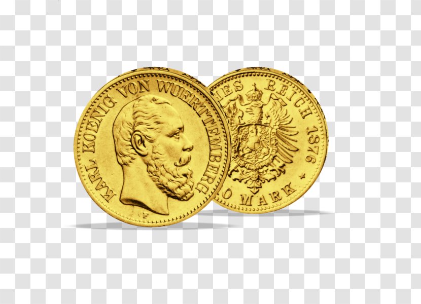 Gold Coin German Empire Year Of The Three Emperors - King - Karl Mark Transparent PNG