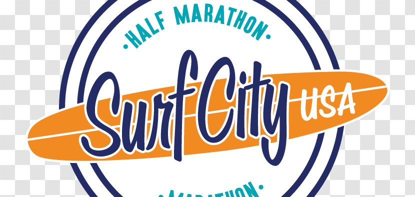 Huntington Beach Surf City, USA Half Marathon Running - City Usa - Race Transparent PNG