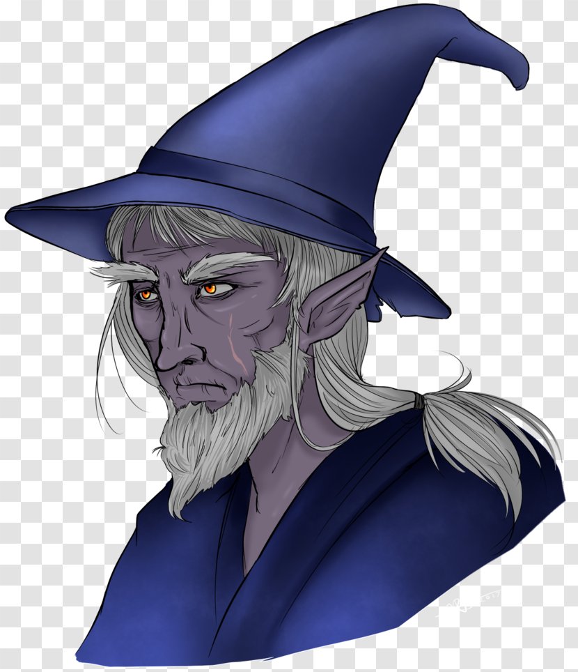 Dungeons & Dragons Half-Drow Wizard Wemic - Purple Transparent PNG