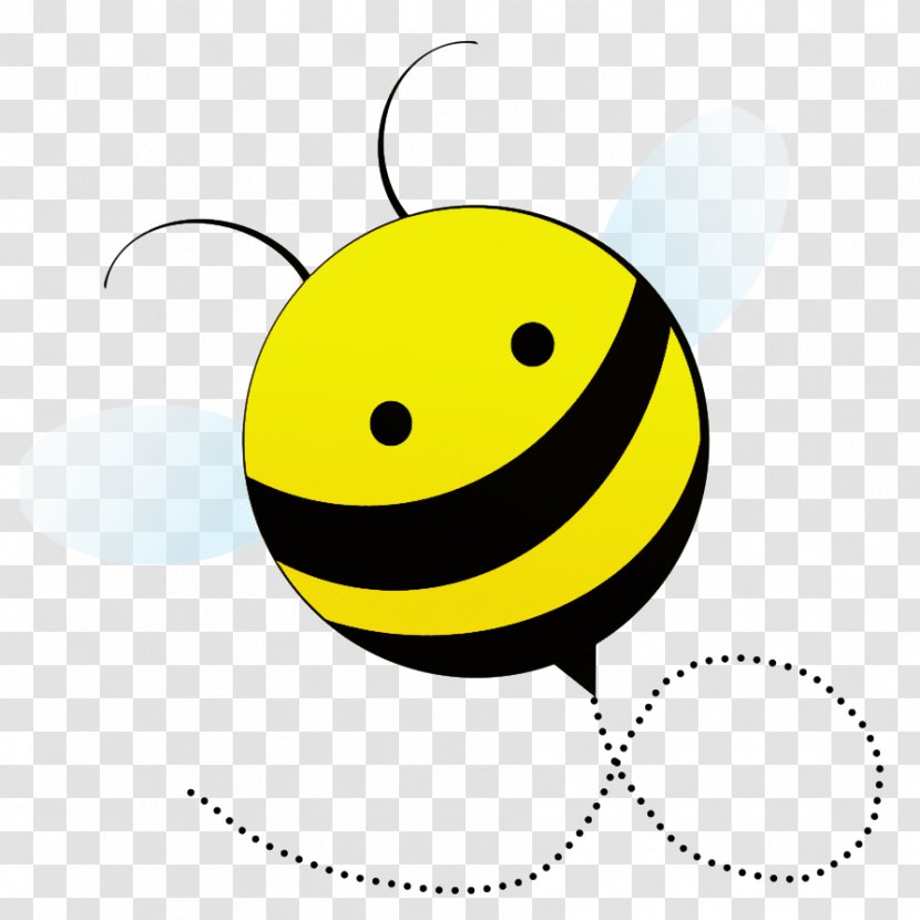 Bee Background - Text Messaging - Logo Pollinator Transparent PNG