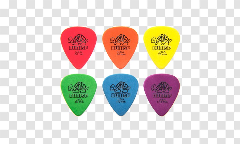 Dunlop Manufacturing Guitar Picks Tortex Effects Processors & Pedals - Heart Transparent PNG