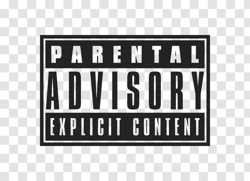 Parental Advisory Logo Label - Silhouette - Aviso Transparent PNG