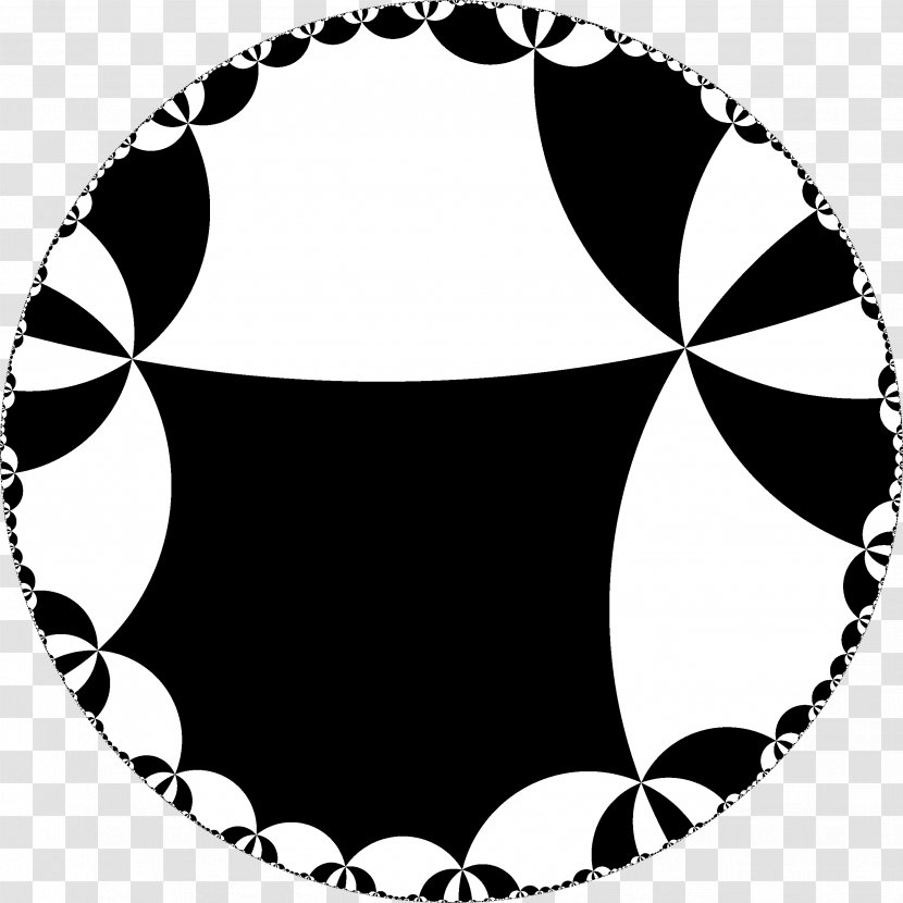 Circle Point White Black M Clip Art - Symmetry Transparent PNG