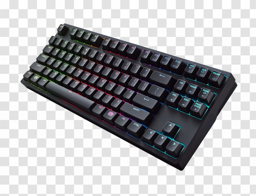 Computer Keyboard Cherry RGB Color Model Gaming Keypad Apple - Ipad - Brightest Transparent PNG
