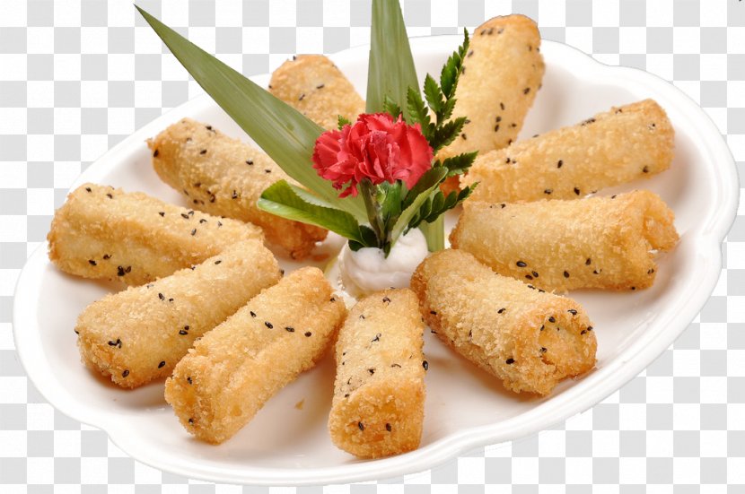 Crispy Fried Chicken Croquette Vegetarian Cuisine Food - Acacia Milk Transparent PNG