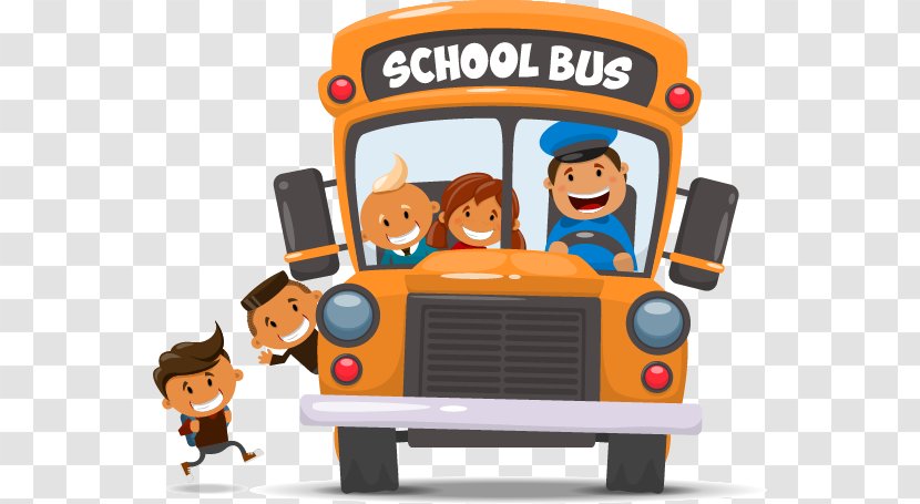 School Bus Student National Primary - Brand - Colonel Car Cartoon Children Vector Material,school Bus,car,child Transparent PNG