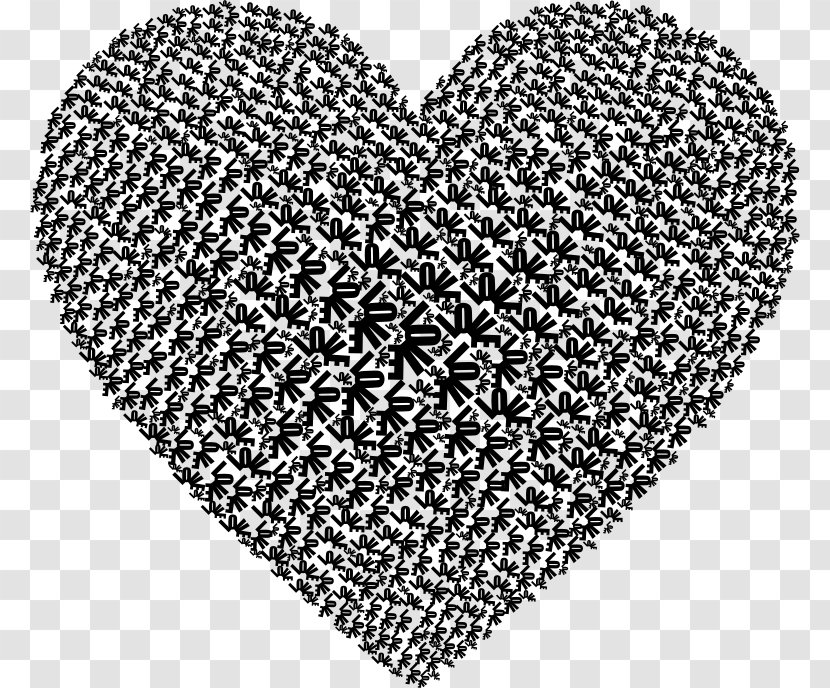 Love Heart Word Clip Art - Flower - Heart-shaped Cloud Transparent PNG