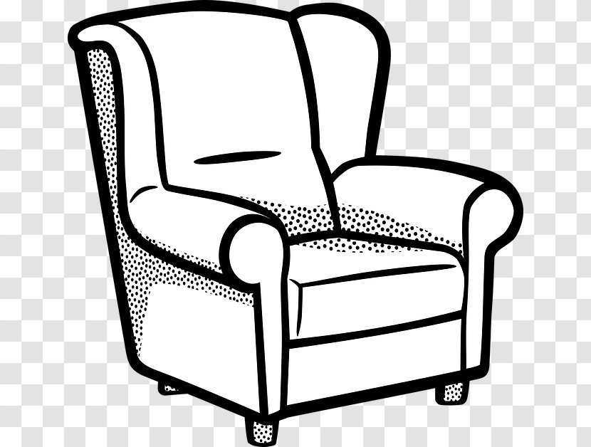 Chair Table Couch Furniture Clip Art - Outdoor Transparent PNG