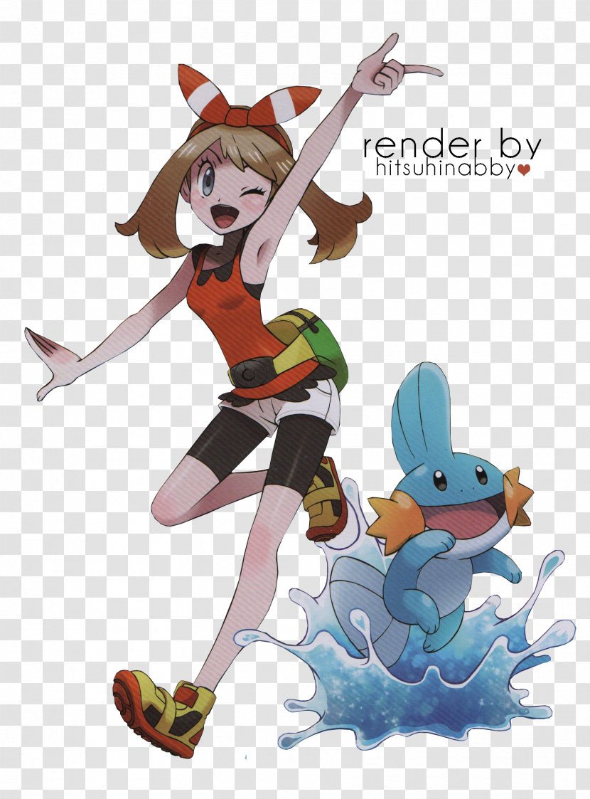 Pokémon Omega Ruby And Alpha Sapphire May Sun Moon Ash Ketchum - Mudkip - Pokemon Transparent PNG
