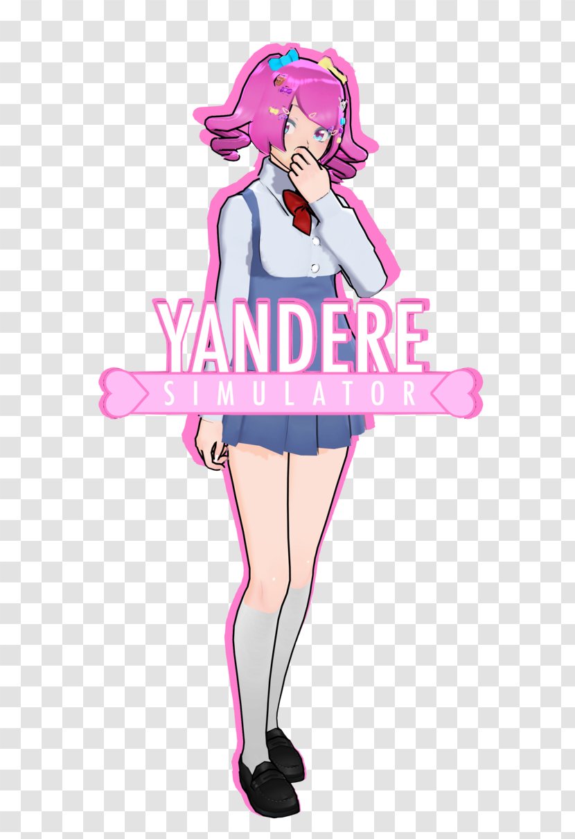 Yandere Simulator Uniform Costume Character - Tree - School Days Transparent PNG