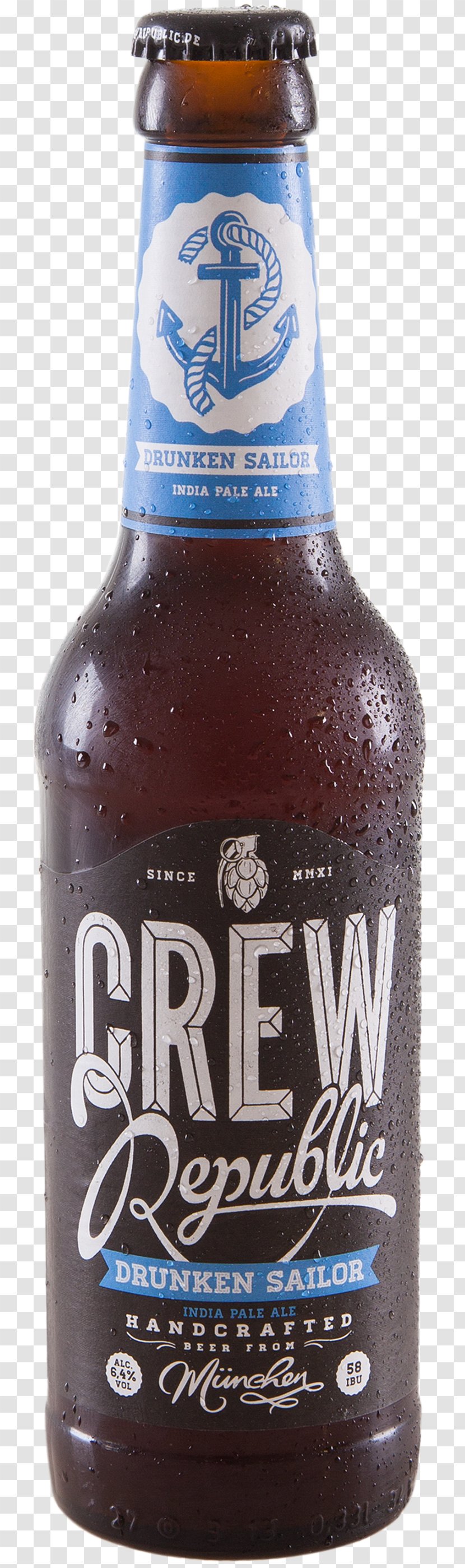 CREW Republic Beer India Pale Ale - Drink Transparent PNG