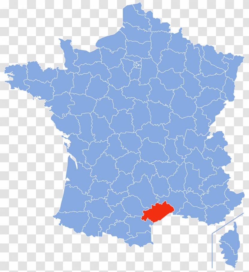 Bouches-du-Rhône Var Aveyron Departments Of France - English Transparent PNG