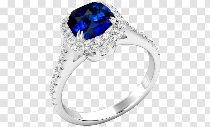 Sapphire Ring Diamond Jewellery Gemstone - Wedding - Ceylon Earrings Transparent PNG