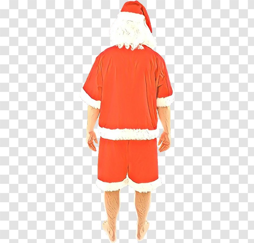 Santa Claus - Red - Shorts Standing Transparent PNG