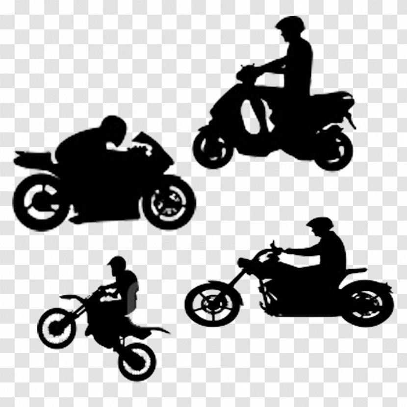 Motorcycle Wall Decal Sticker Motorcycling - Allterrain Vehicle - Motor Transparent PNG