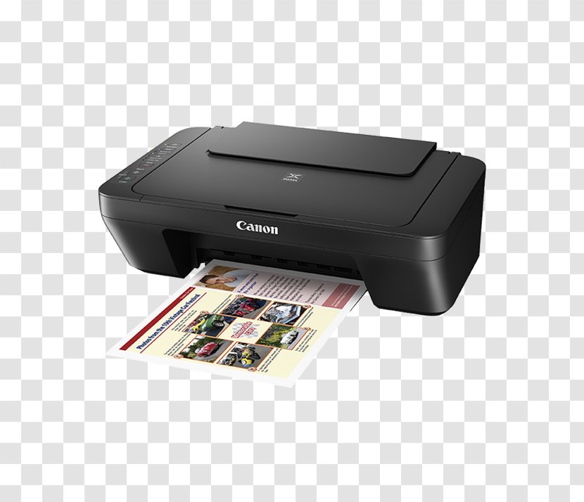 Paper Canon Inkjet Printing Multi-function Printer Ink Cartridge - Toner Transparent PNG