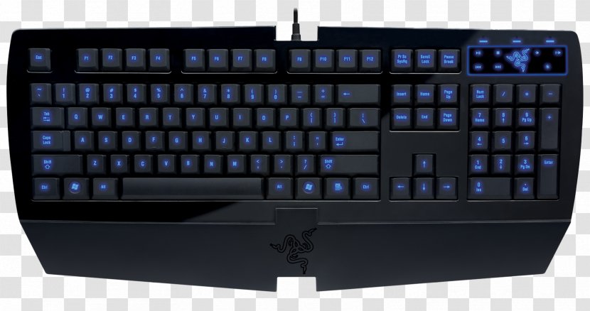 Computer Keyboard Razer BlackWidow Chroma Lycosa Inc. Gaming Keypad - Component - USB Transparent PNG