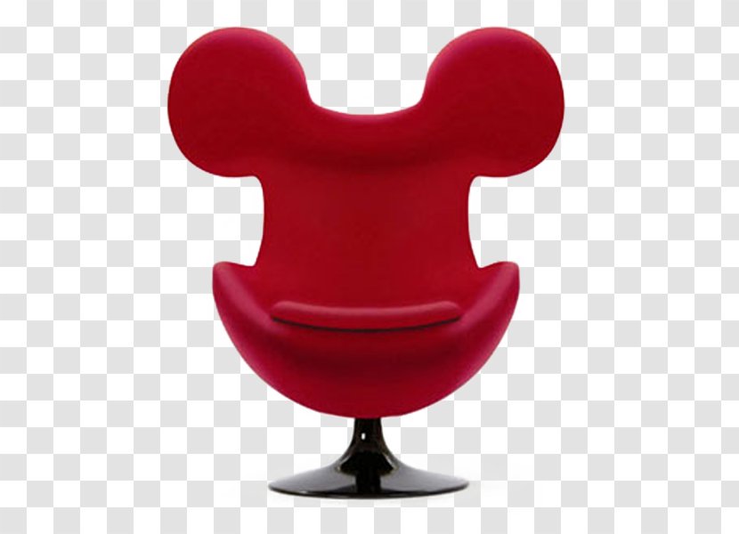 Mickey Mouse Minnie Egg Chair - Le Corbusier Transparent PNG