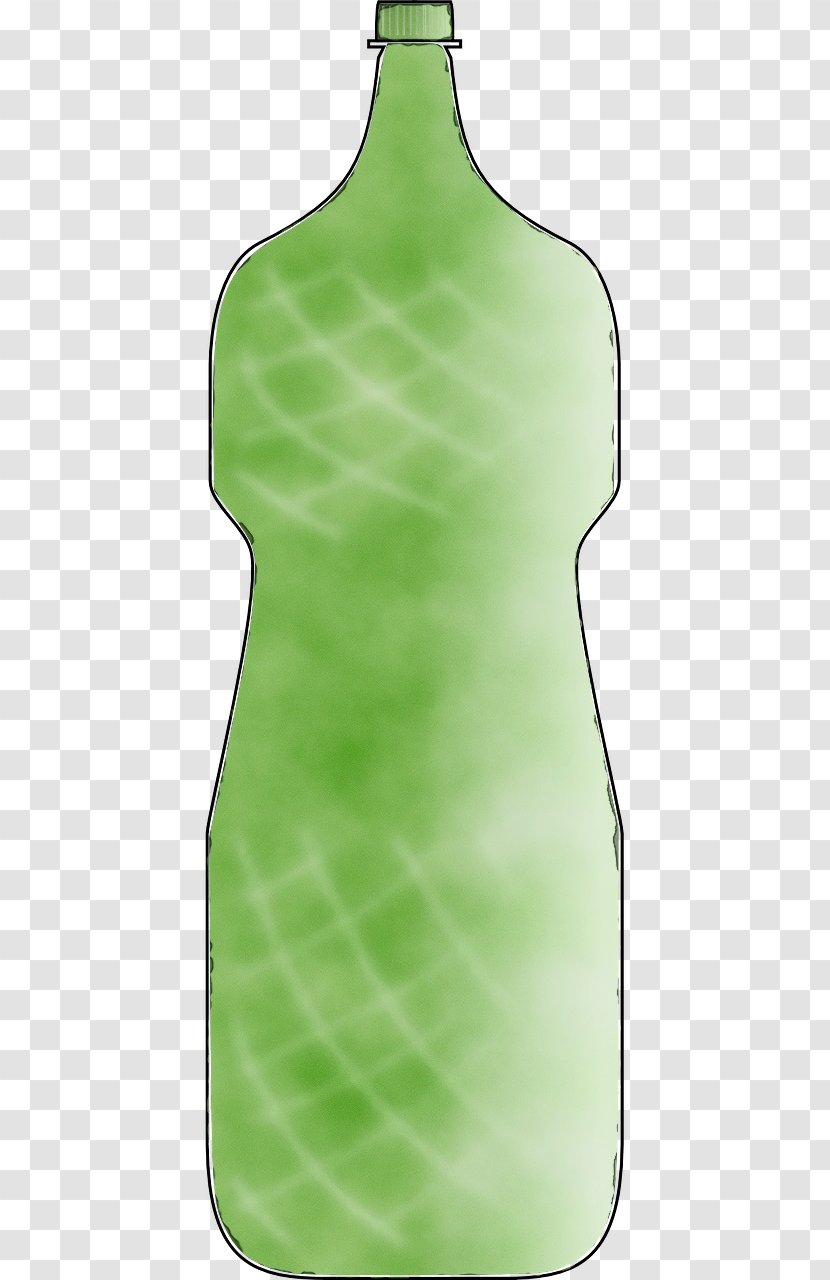 Glass Bottle Green Produce Leaf Transparent PNG