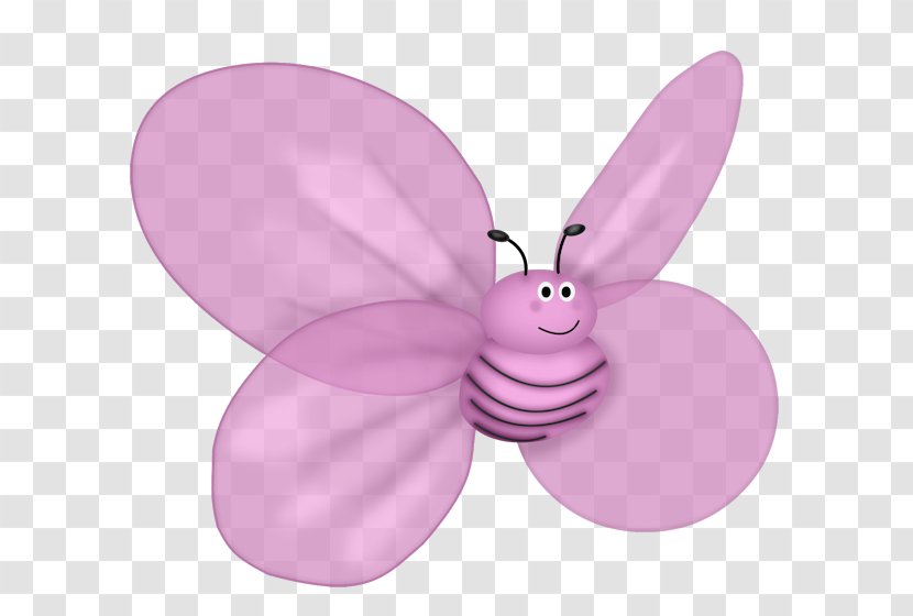 Butterfly Clip Art Drawing Image Openclipart - Magenta - Hippity Hop Cartoon Transparent PNG