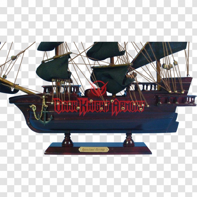 Queen Anne's Revenge Piracy Jolly Roger Captain Hook Ship - Low Poly Pirate Transparent PNG