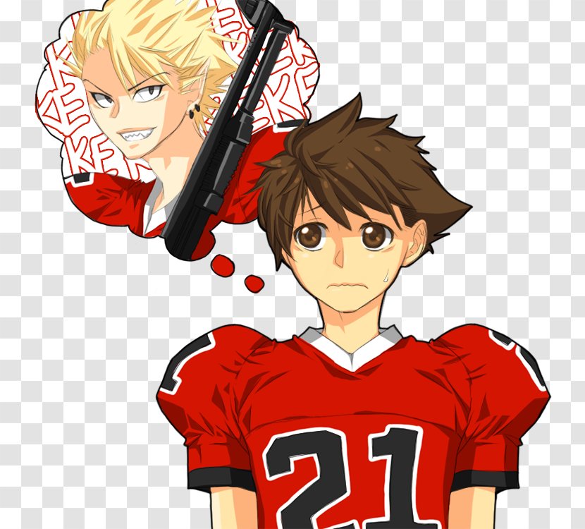 Yoichi Hiruma Eyeshield 21 DeviantArt - Heart - Sena Transparent PNG