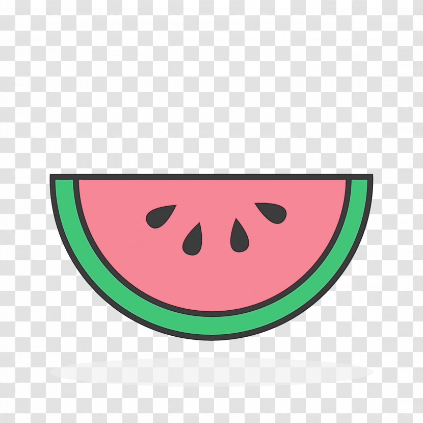 Watermelon Background - Plant - Smiley Transparent PNG