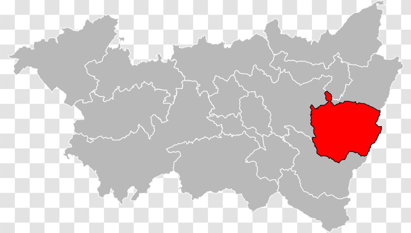 Épinal Remiremont Gérardmer Ventron Saint-Dié-des-Vosges - Map - Canton Of Thurgau Transparent PNG