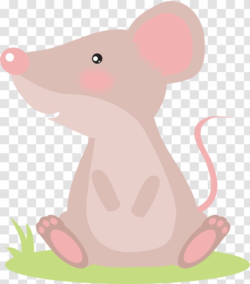 Computer Mouse Rat Drawing Illustration - Vecteur - Vector Painted Transparent PNG