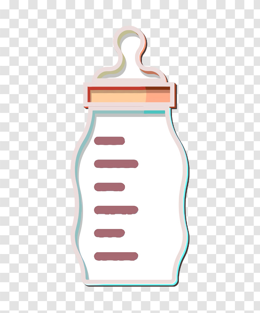 Feeding Bottle Icon Baby Shower Icon Milk Icon Transparent PNG