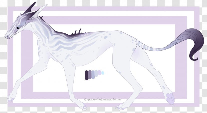 Whippet Macropodidae Line Art Animal Character Transparent PNG