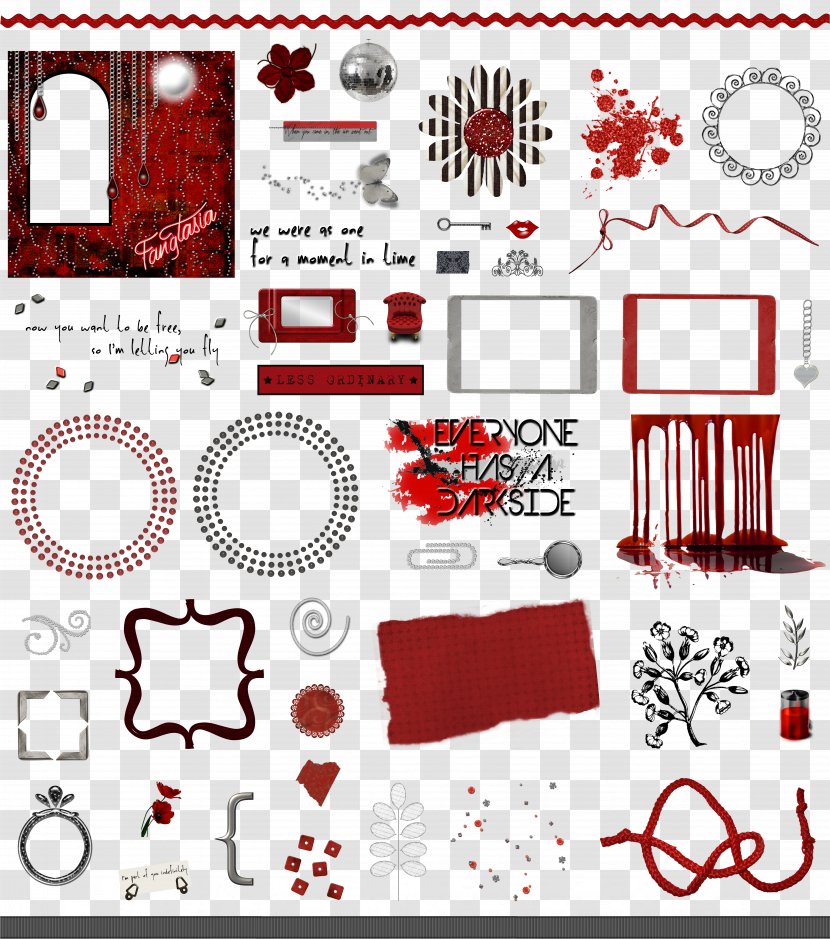 Graphic Design Red - Christmas - True Blood Valentine Pattern Transparent PNG
