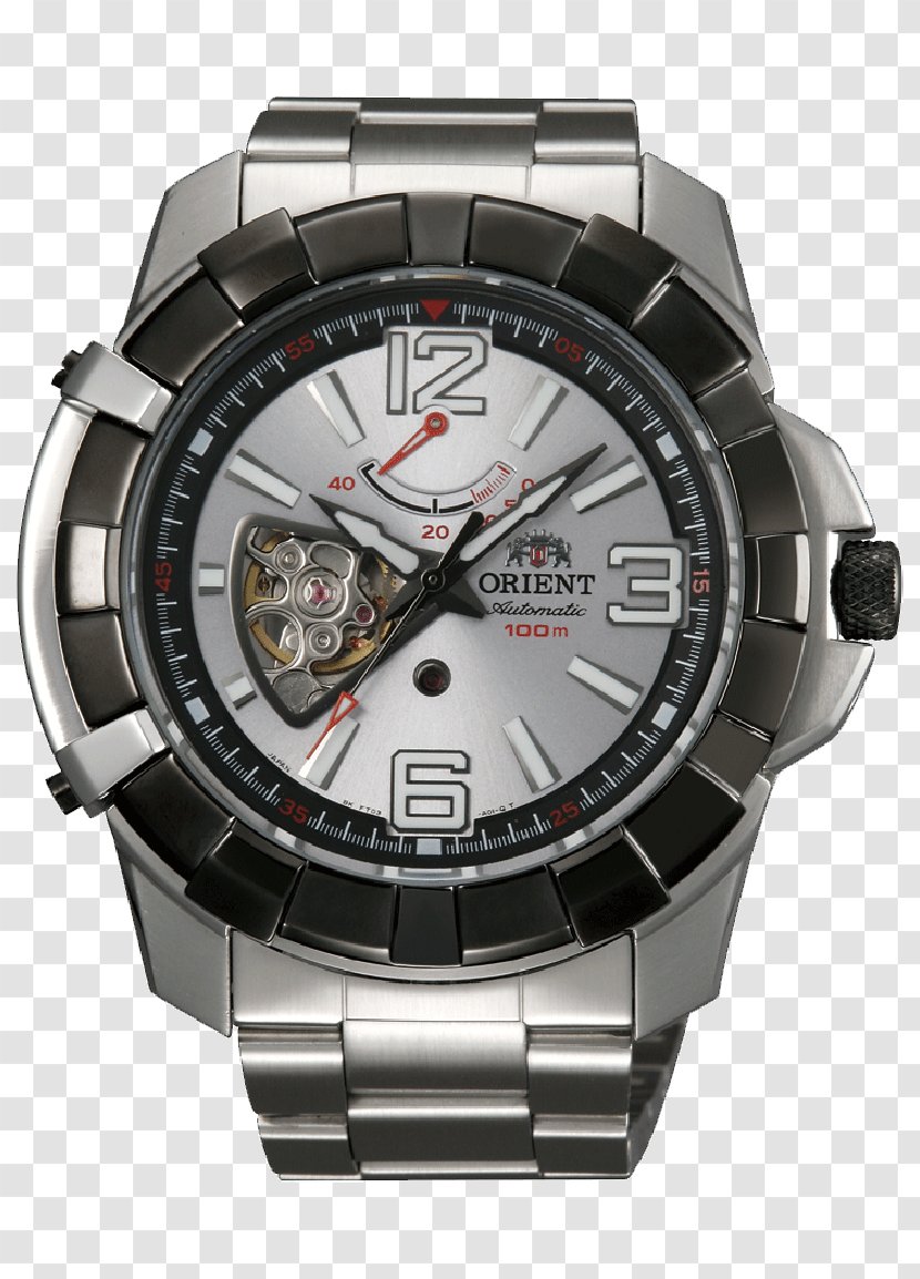 Orient Watch Power Reserve Indicator Automatic Diving - Brand Transparent PNG