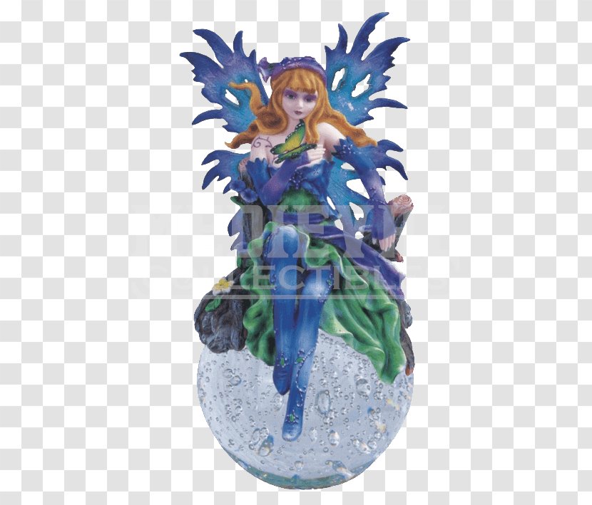 The Fairy With Turquoise Hair Figurine Statue Collectable - Toy Transparent PNG