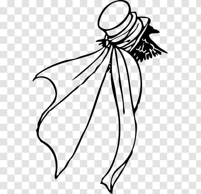 Headscarf Clip Art - White - Bird Wearing A Hat Transparent PNG