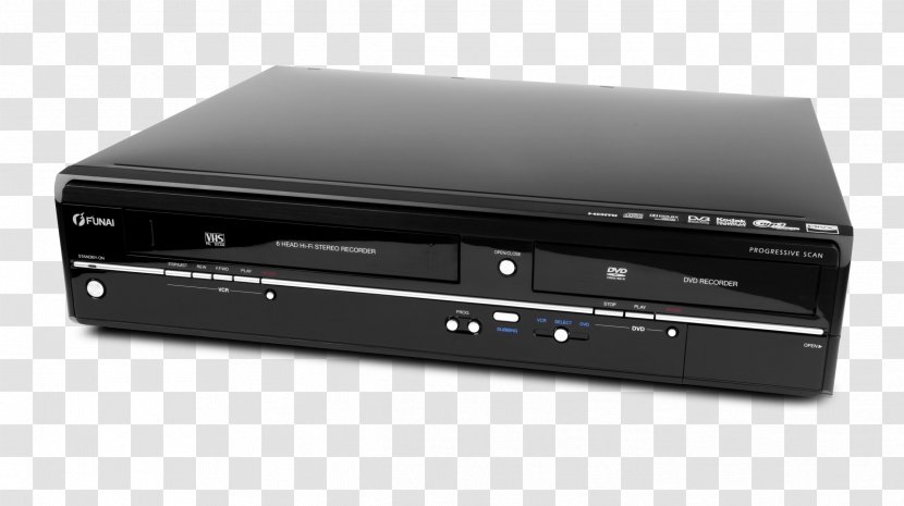 VHS HD DVD VCRs VCR/DVD Combo - Media Player - Dvd Transparent PNG