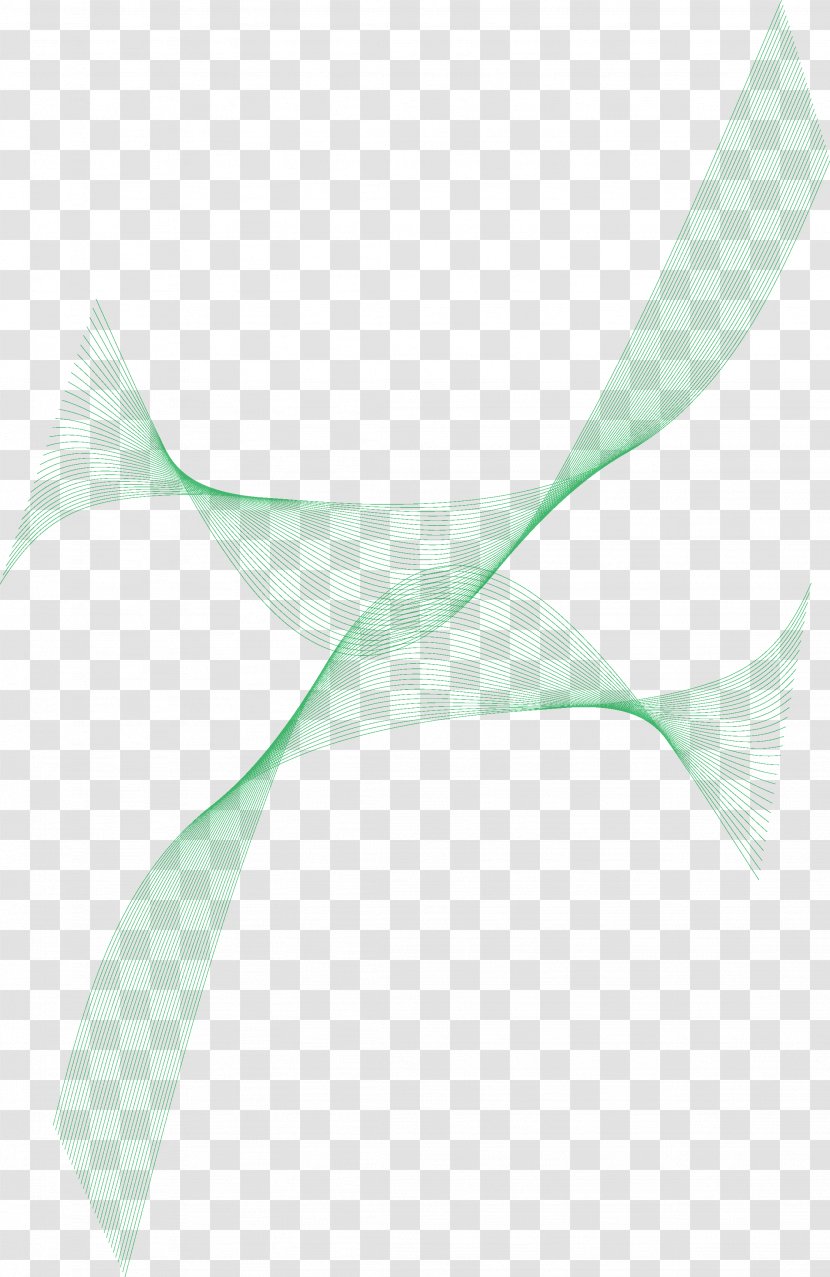 Angle Pattern - Green - Line Transparent PNG
