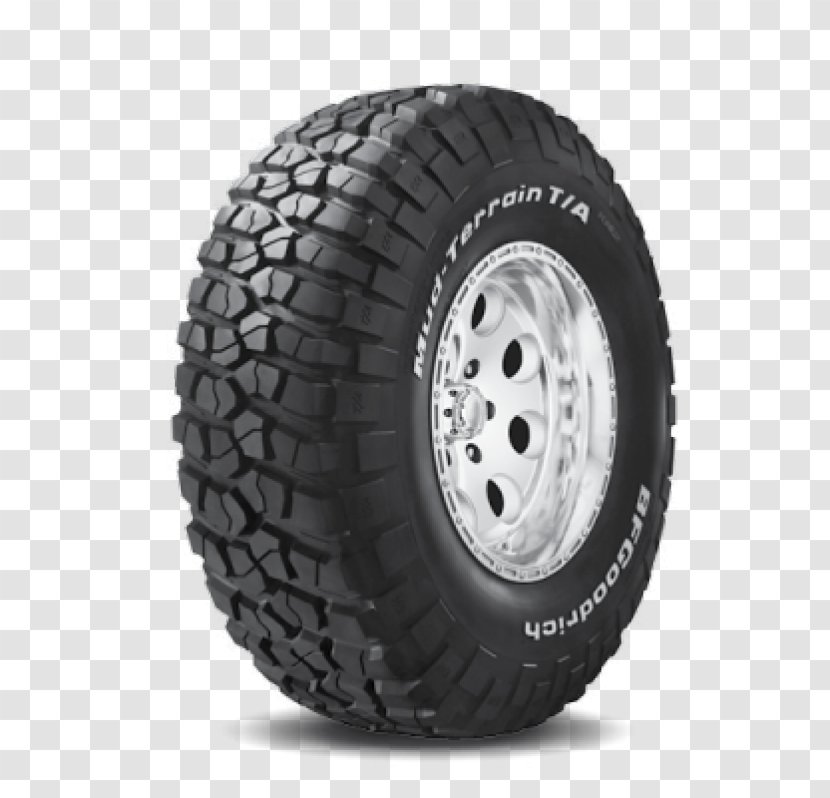 Car Jeep BFGoodrich Off-road Tire - Natural Rubber - Mud Transparent PNG