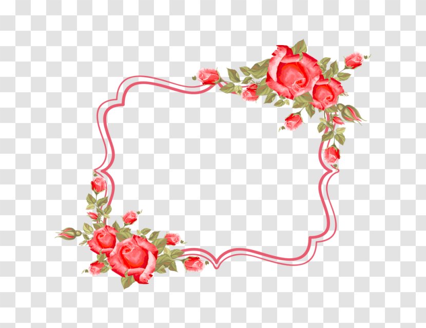 Pink Flowers - Heart - Our Vector Transparent PNG
