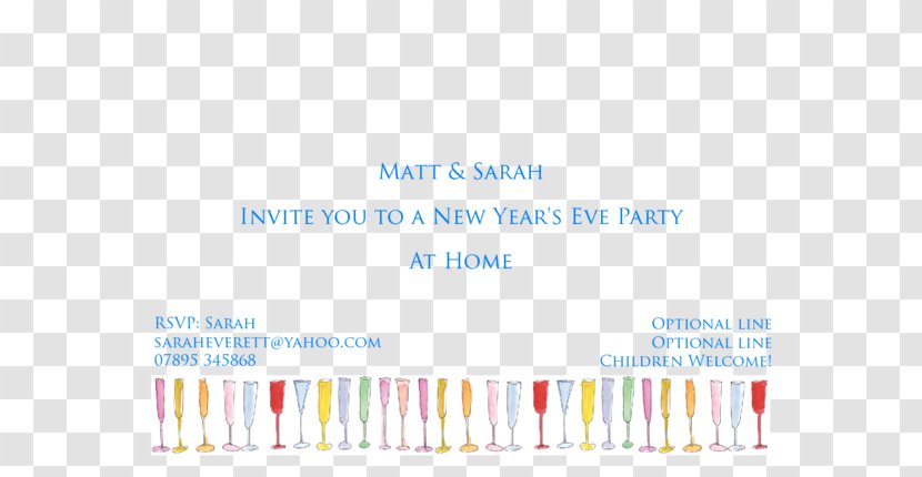 Document Line Brand - Area - New Year Invitation Transparent PNG