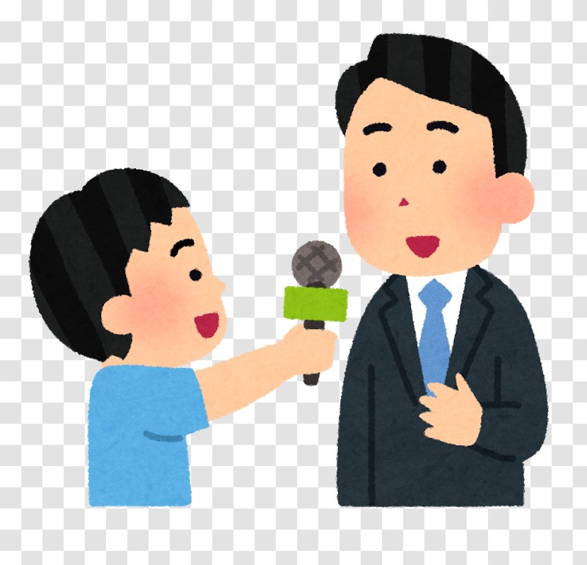 Interview Child Research Reporter Illustration - Tree Transparent PNG