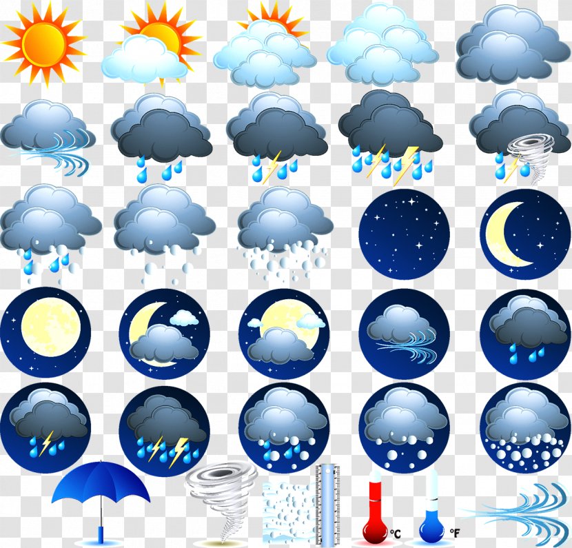Weather Forecasting Icon - Rain - Forecast Transparent PNG