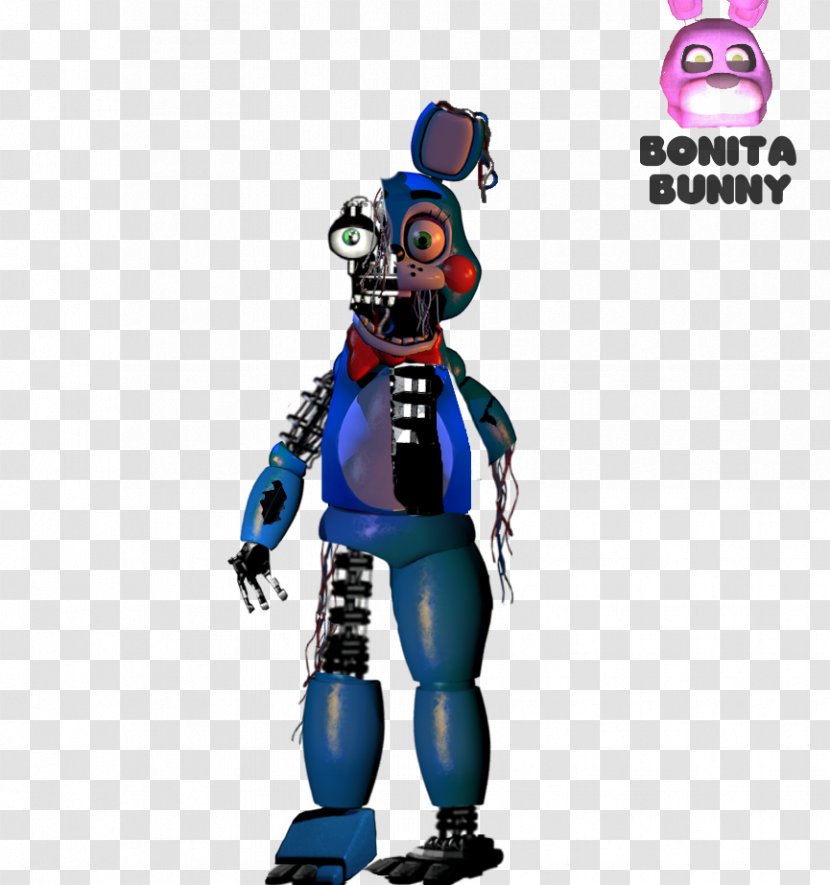 Five Nights At Freddy's 2 Freddy's: Sister Location Ultimate Custom Night Toy - Fictional Character - Bonnie Guitar Transparent PNG