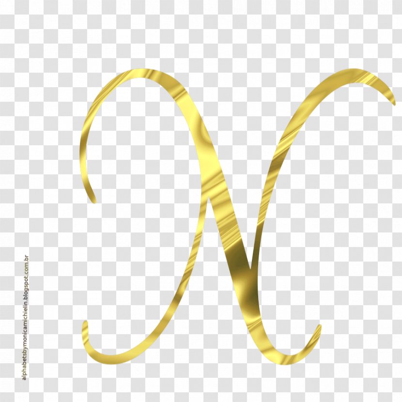 Letter Alphabet Monogram May - Gold Transparent PNG