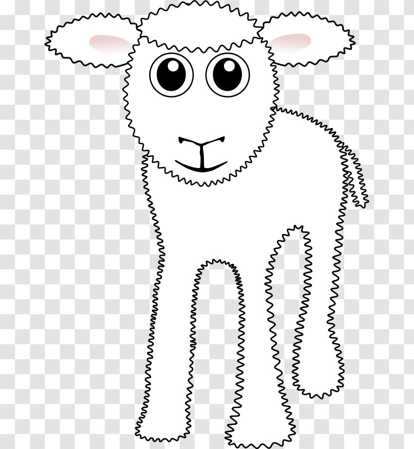 Black Sheep Lamb And Mutton Clip Art - Flower - Funny Elephant Cartoon Transparent PNG