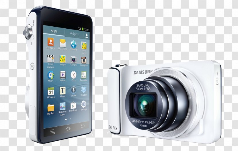 Samsung Galaxy Camera 2 Android Jelly Bean - Multimedia - Zoom Transparent PNG
