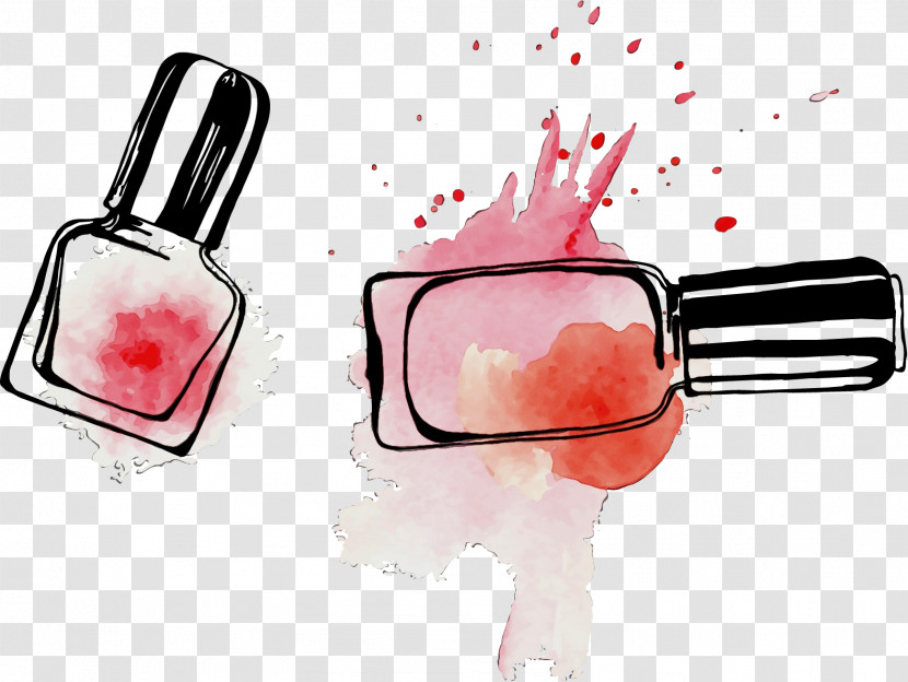 Manicure Nail Polish Nail Pedicure Lipstick Transparent PNG
